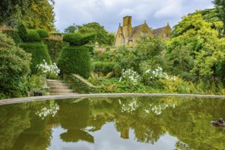 Hidcote Manor Garden in Cotswolds area, England, UK