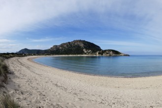 The amazing Voidokoilia beach in Messinia, Greece