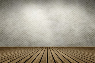 An image of an empty vintage room