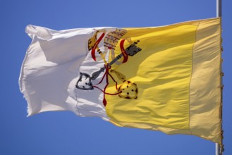 An image of the flag at Loreto Marche Italy