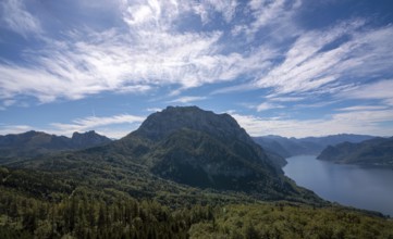 Grünberg, Lake Traun, Traunstein, Upper Austria, Austria