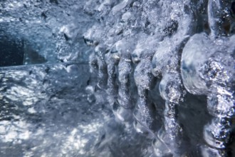 Air Bubbles, Underwater Bubbles Abstract Underwater Background