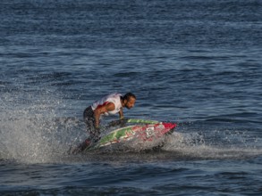 Olbia, Italy - September 16 - 20192 Aquabike world Championship gran prix of Italy