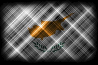 Cyprus flag, national flag, modern flag background