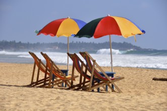 Beach in Hikkaduwa Sri Lanka
