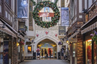 Inside London Court shopping arcade, Perth, WA, Australia
