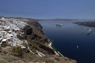 Fira, Santorini, Cyclades Island, Greece, 20 May 2025 < english> Fira, Santorini, Cyclades, Greece,