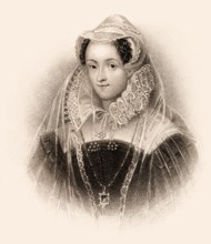 Mary Stuart or Mary I. 1542-1587, Queen of Scotland and France