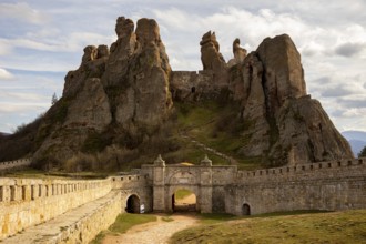 The Belogradchik Rocks are a group of strangely shaped sandstone and conglomerate rock formations