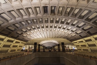 Subway station Metro Center Station in Washington D.C