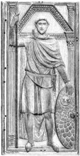 Flavius Aetius, 391-454, a Roman general of the Western Roman Empire