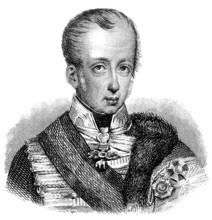 Portrait of Ferdinand I, 1793 - 1875, Emperor of Austria, President of the German Confederation, as