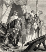 Archbishop, Emperor, act IV, Faust II, Johann Wolfgang von Goethe
