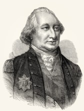 Charles Cornwallis, 1st Marquess Cornwallis, Knight of the Garter, 1738-1805, British General in