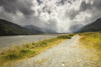 An image of a typical New Zealand weather
