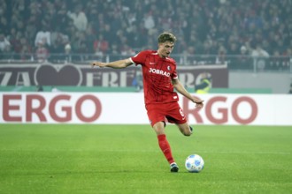 Patrick Osterhage (SC Freiburg) during the match for the DFB Cup 2024-25, 2nd round: SC Freiburg vs