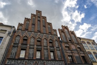 Historic old town centre of Torun in eastern Poland