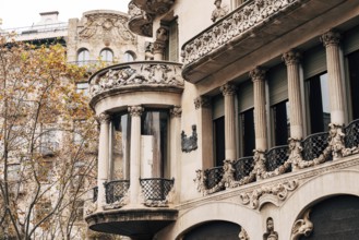 The House of Lieo-i-Morera is a six-storey residential building in Barcelona, a masterpiece of