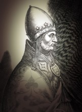 Pope Adrian IV or Hadrian IV, Adrianus IV, Hadrianus IV, born Nicholas Breakspear or Brekespear, c