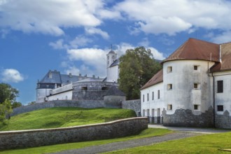 Cerveny Kamen Castle is a 13th-century castle in southwestern Slovakia
