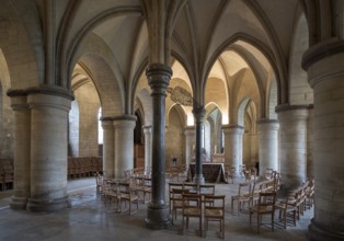 Canterbury, Cathedral, crypt to the east