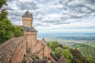 An image of a the Haut-Koenigsbourg in France