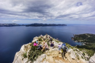 Penya Des Migdia and Cap Pinar, Alcudia, Mallorca, Balearic Islands, Spain