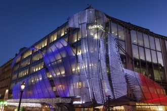 Publicis building, Champs Elysees, Paris, Ile-de-France, France