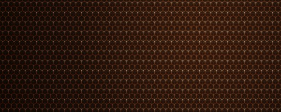 An illustration of a black red honeycomb