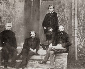 Albert Edward and Colonel Bruce and F W Gibbs Charles Tarver, India, Asia