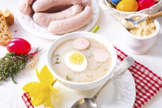 Zurek delicious Polish-style Easter soup