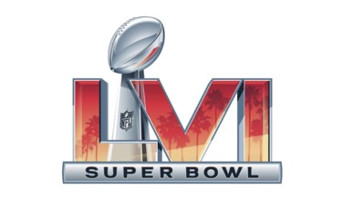 Super Bowl 56 Logo, Sports leagues, Logo