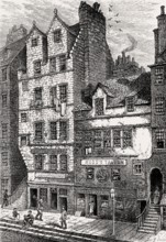Gladstone's Land, Lawnmarket, Edinburgh, Scotland, 17th century