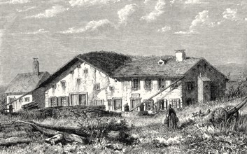La Chaux-de-Fonds, Neuchâtel, Switzerland, Birthplace of Louis Léopold Robert, 1794 – 1835, a Swiss