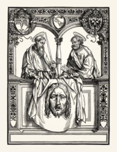 St. Peter and St. Paul with the Sudarium, 1512, by Hans Burgkmair the Elder, facsimile of the 19th