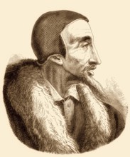 Johannes Calvin, Jean Cauvin, 1509-1564, French theologian, pastor and reformer during the