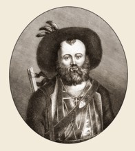 Andreas Hofer, 1767 - 1810, freedom fighter, leader of the Tyrolean uprising of 1809