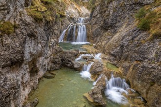 Stuiben Falls, waterfall near Reutte in Tyrol, Austria