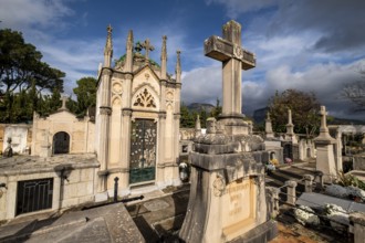 Mausoleum of Bartolome Homar Simonet, Alaró Cemetery, Mallorca, Balearic Islands, Spain
