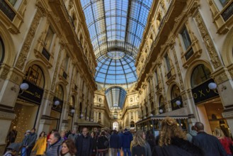 Galleria Vittorio Emanuele II in Milan, Italy's oldest shopping mall