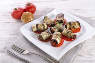Baked Eggplant with vegetables