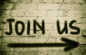 Join Us Concept