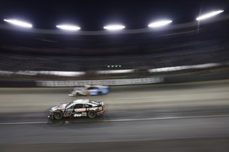 NASCAR Cup Series Driver, Brad Keselowski (6) races for the Bass Pro Shops Night Race at the