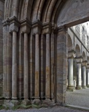 Paulinzella, monastery ruins. Main construction period 1105-24 since 16-17th century Ruin Main