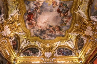 FLORENCE, ITALY, OCTOBER 28, 2015 : interiors and architectural details of Palazzo Pitti, october