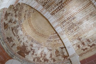 Mural paintings, Church of Our Lady of the Assumption, Alaitza, Álava, Spain