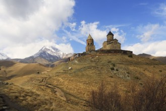 Mtskheta-Mtianeti, cross-domed church Zminda Sameba (Holy Trinity Church, Gergetier Holy Trinity