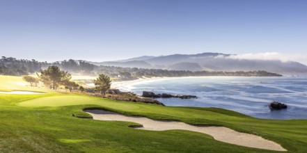 Pebble Beach golf course, Monterey, California, usa