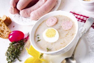 Zurek delicious Polish-style Easter soup