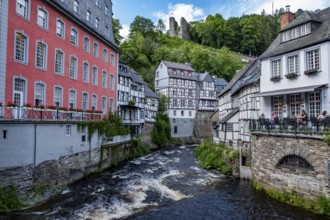 Historic old town centre of Monschau in the Eifel